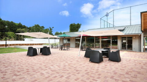 屋外テラスエリア