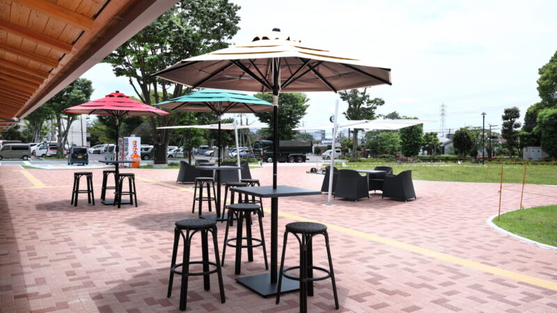 屋外テラスエリア