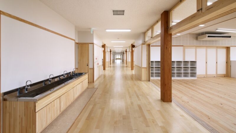 安心して学べる小学校空間