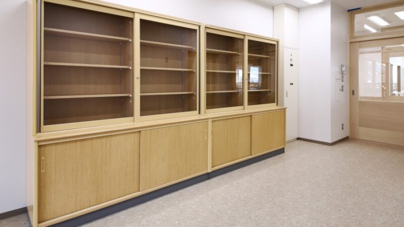 納品した大型収納棚