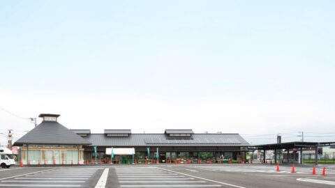 道の駅「足柄・金太郎のふるさと」の外観