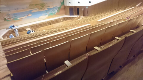 金沢公会堂様　観覧席