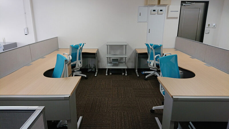 作業性と快適性を高めるワークエリア