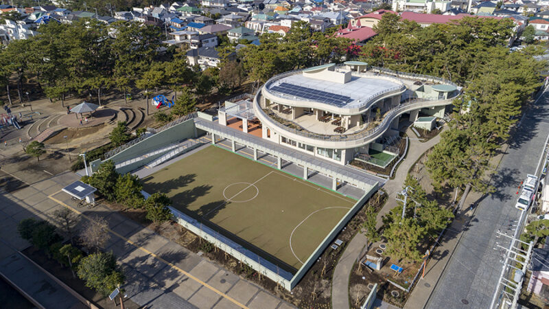 「うみかぜテラス」の全景